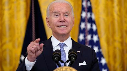 US-Präsident Joe Biden kündigte neue Corona-Regeln.