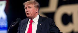 Der ehemalige US-Präsident Donald Trump muss seine Steuern preisgeben.