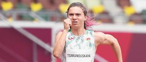 Eklat in Tokio. Sprinterin Kristina Timanowskaja wollte nicht in die Diktatur zurück.
