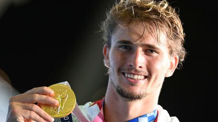 Da ist das Ding! Alexander Zverev gewinnt bei Olympia endlich einen großen Titel.