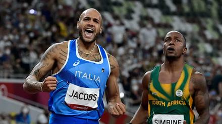 Lamont Marcell Jacobs war über 100 Meter der Schnellste.