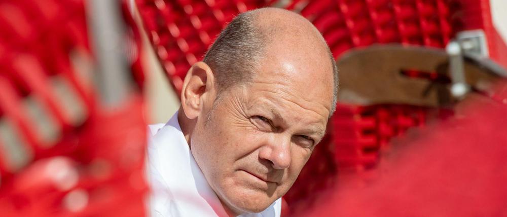 Olaf Scholz, Kanzlerkandidat und Spitzenkandidat der SPD