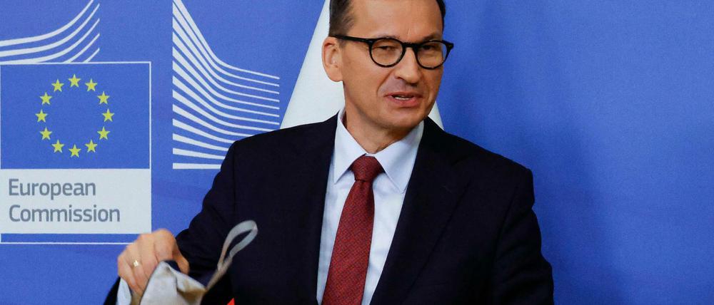 Mateusz Morawiecki hat eine Überarbeitung der Disziplinarordnung für Polens Richter angekündigt.