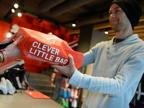 Leider gescheitert. Die Clever Little Bag von Puma, 2018.