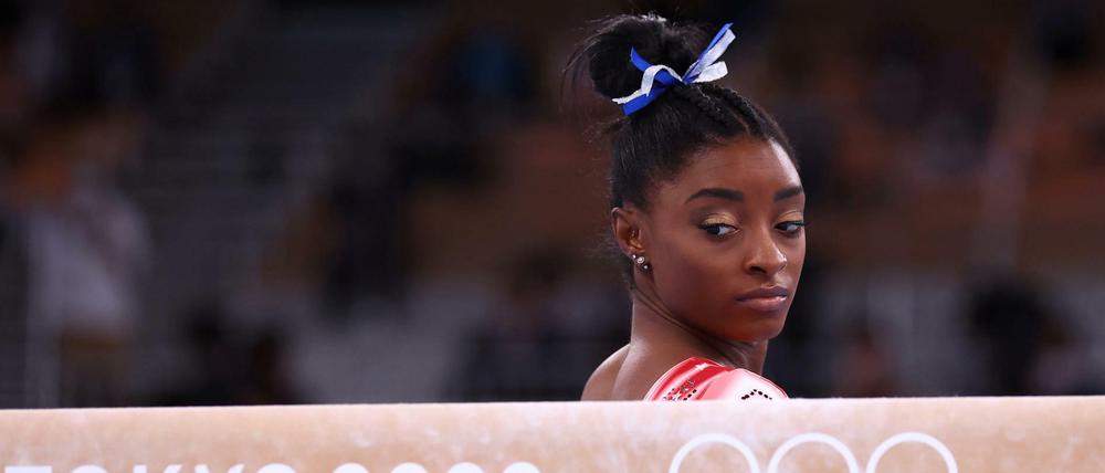 Simone Biles gewann am Dienstag Bronze.
