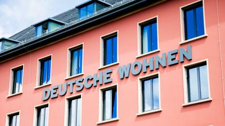 Die Zentrale der börsennotierten Wohnungsgesellschaft "Deutsche Wohnen" in Berlin.