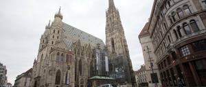Sehnsuchtsort debattenmüder deutscher Schriftsteller. Wien, hier der Stephansdom.