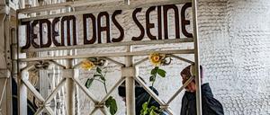 Das ehemaliges KZ Buchenwald bei Weimar im Bundesland Thüringen.