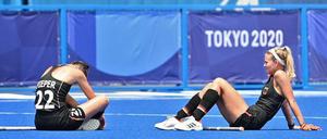 Aus der Traum. Cecile Pieper und Kira Horn.