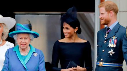 Das Verhältnis zwischen der Queen, Harry und Meghan ist etwas speziell.