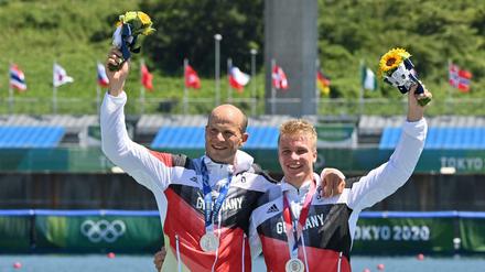  Max Hoff und Jacob Schopf holen in Tokio Silber.