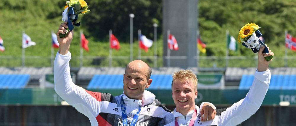  Max Hoff und Jacob Schopf holen in Tokio Silber.