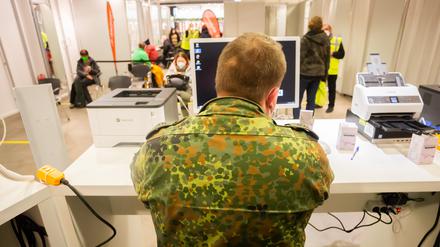 Einsatz in den Arcaden.