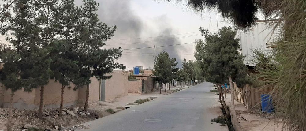 Nach dem Abzug der NATO-Truppen sind die Taliban in Afghanistan wieder auf dem Vormarsch.