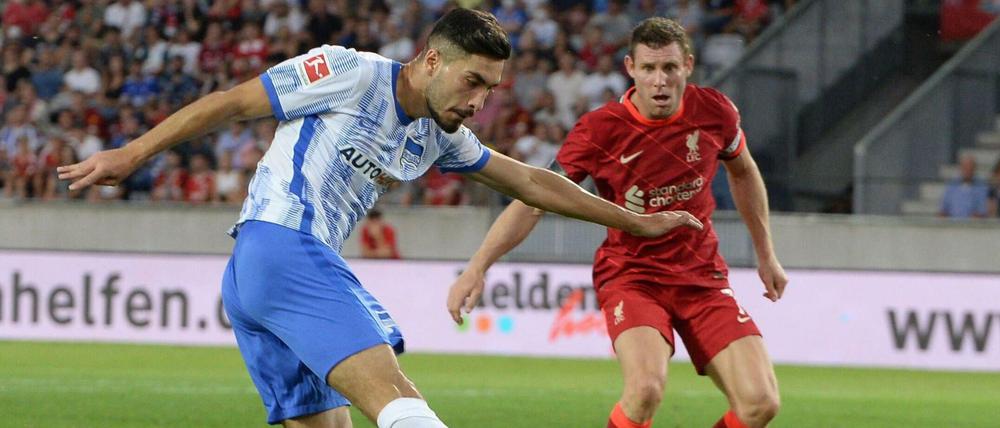 Neuzugang Suat Serdar hat sich rechtzeitig zum Saisonauftakt bei Hertha in die Startelf gespielt.