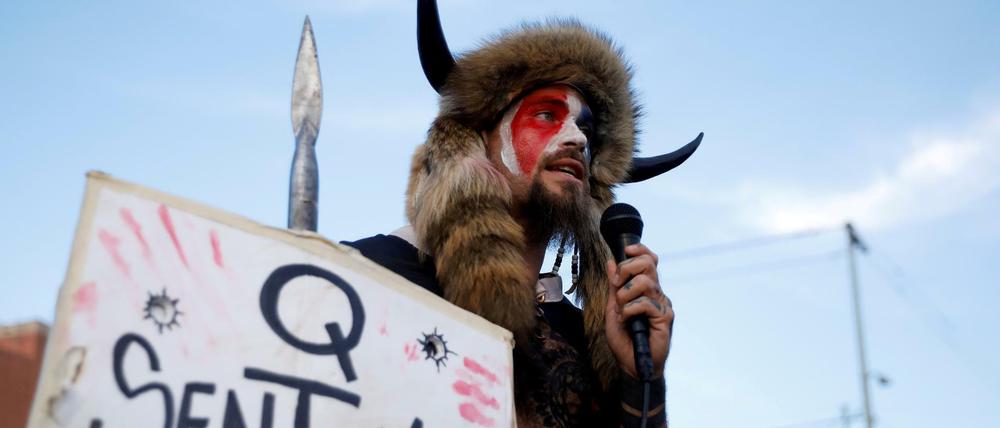 QAnon-Anhänger in den USA.