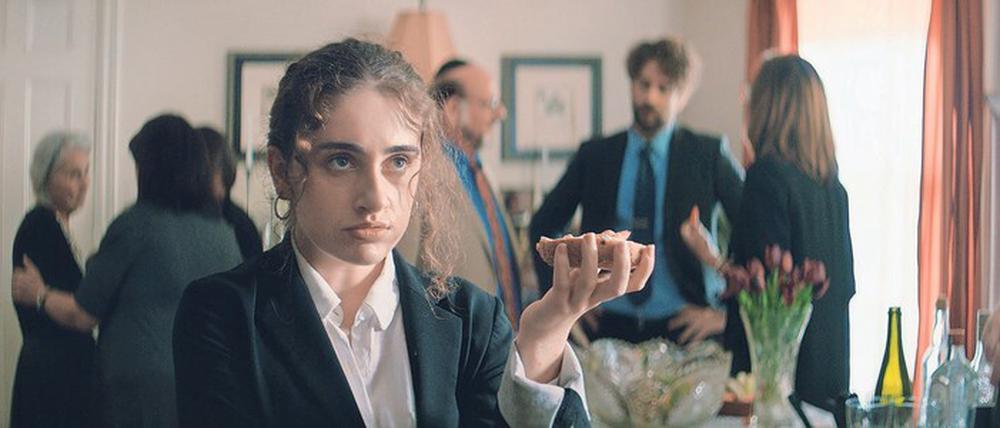Rachel Sennott in der Familienkomödie „Shiva Baby“.