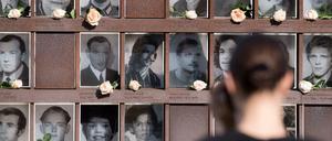 An der Bernauer Straße wird an die Opfer des Grenzregimes der ehemaligen DDR erinnert.