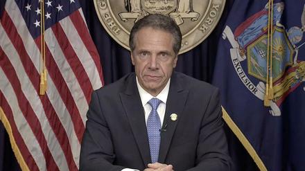 New Yorks Gouverneur Cuomo hat seinen Rücktritt bekanntgegeben.
