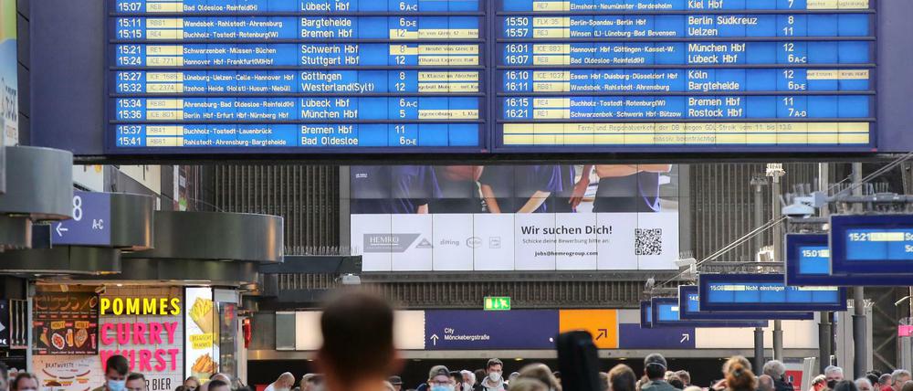 Die Lokführergewerkschaft ruft zum Streik auf.