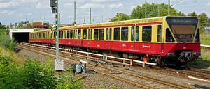 Die S-Bahn auf dem Weg nach Berlin-Blankenburg. Nicht immer kommt sie dort auch an.