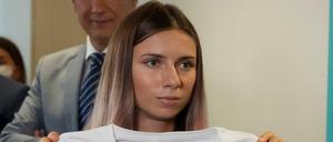 Kristina Timanowskaja hat ein humanitäres Visum erhalten.