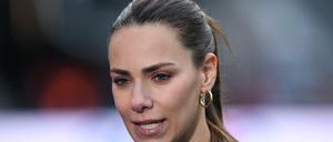 Esther Sedlaczek (im Bild) ist neben Jessy Wellmer die zweite "Sportschau"-Moderatorin.