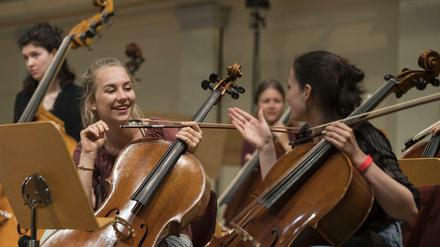 Das Wiener Jeunesse Orchester musiziert bei Young Euro Classic.