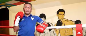 Fürs Leben Boxen. Izzet Mafratoglu hat 2005 den Verein Isigym in der Potsdamer Straße in Schöneberg gegründet.