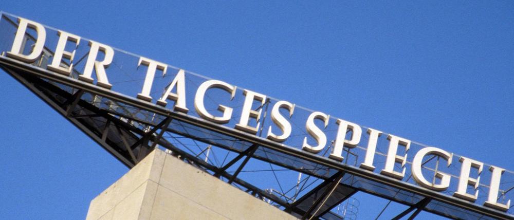 Der Tagesspiegel - Schriftzug