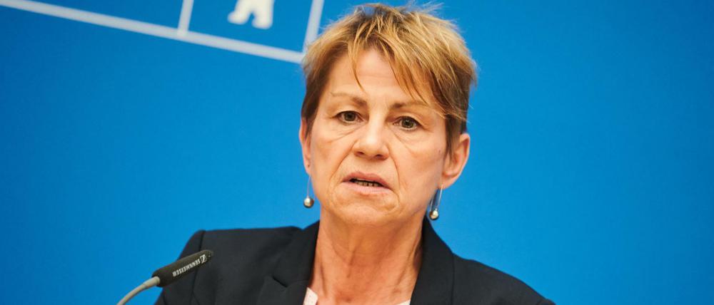 Die Linken-Politikerin Elke Breitenbach ist Senatorin für Integration, Arbeit und Soziales in Berlin.