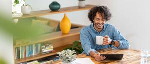 Schöner Arbeiten. Im Homeoffice sind viele Beschäftigte zufriedener - und effektiver.
