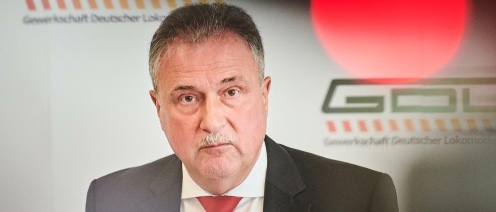 Monatelang hat GDL-Chef Claus Weselsky den Arbeitskampf vorbereitet.