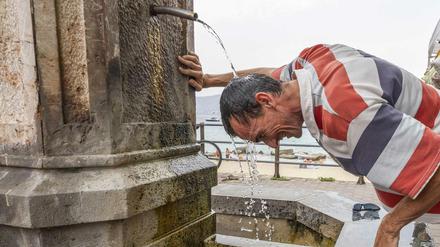 Italien wird derzeit von einer Hitzewelle heimgesucht.