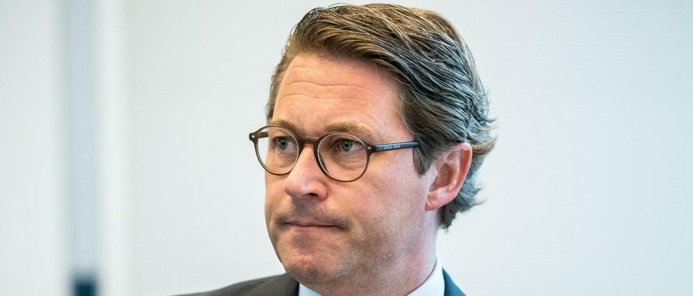 Andreas Scheuer (CSU), Bundesminister für Verkehr und digitale Infrastruktur