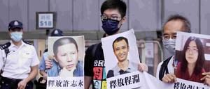 Noch am Donnerstag gab es eine Protestaktion der CHRF.