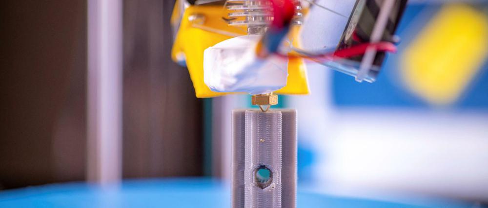 Maßanfertigung. 3D-Druck gilt als Schlüsseltechnologie der Industrie. 