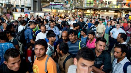 München Hauptbahnhof, 31. August 2015