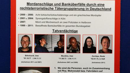 Schauriges Muster. Fast 14 Jahre suchte die Polizei die untergetauchten Mitglieder des NSU. 