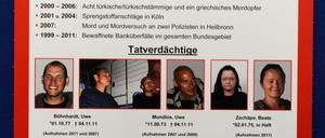Schauriges Muster. Fast 14 Jahre suchte die Polizei die untergetauchten Mitglieder des NSU. 