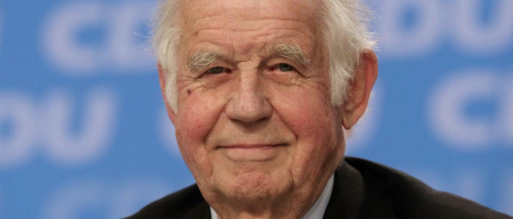Kurt Biedenkopf – hier im Juni 2015 – starb mit 91.