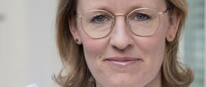 Die neue Chefin. Donata Hopfen.