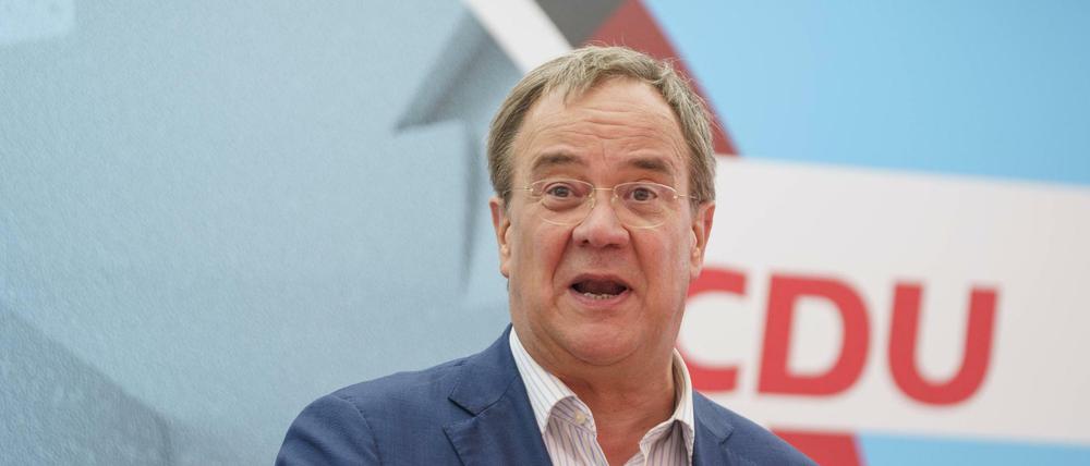 Armin Laschet, Spitzenkandidat der Union für die Bundestagswahl und CDU-Bundesvorsitzender.