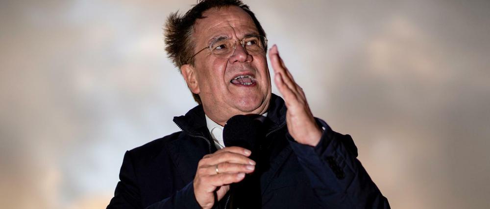 Steht im Sturm: Armin Laschet, Kanzlerkandidat der Union. 