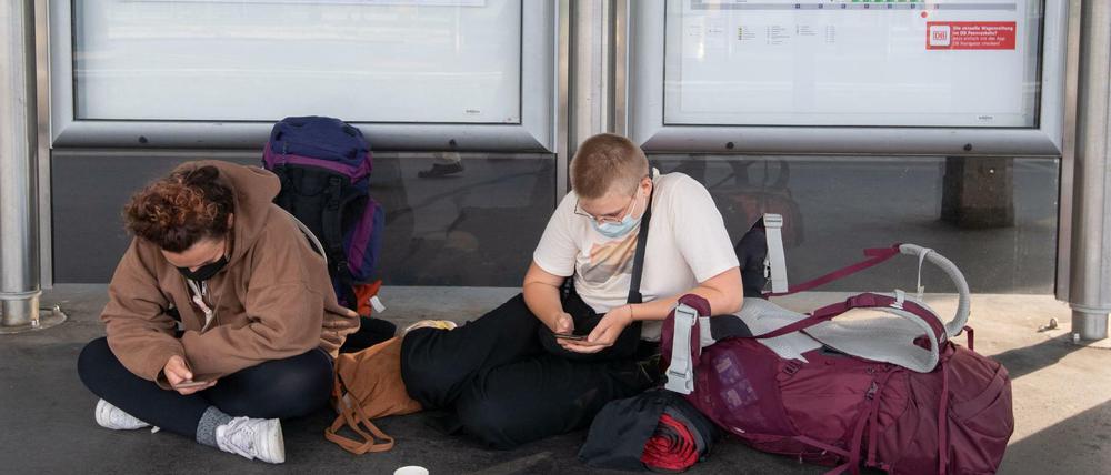 Sitzengeblieben. In der vergangenen Woche legte die GDL den Personenverkehr am Mittwoch und Donnerstag weitgehend lahm.
