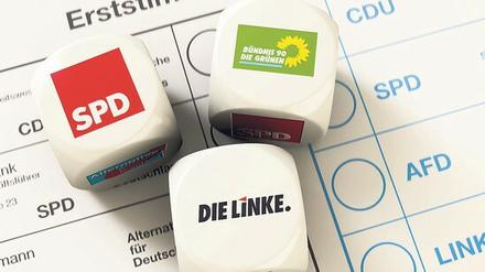 Bei Rot-Rot-Grün sind die Würfel wohl gefallen.