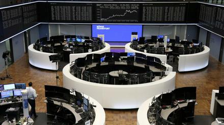 Parkett der Deutschen Börse in Frankfurt am Main.