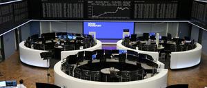 Parkett der Deutschen Börse in Frankfurt am Main.