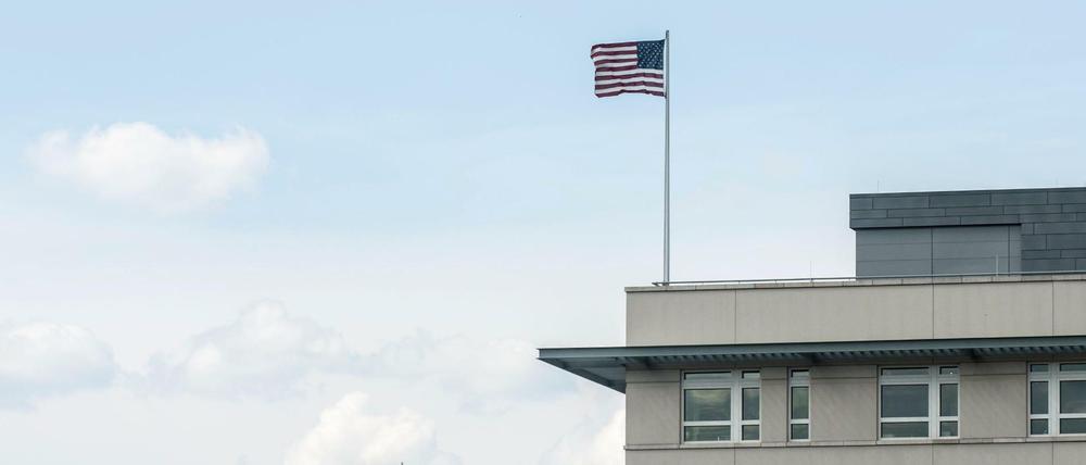 Die US-Botschaft in Berlin.