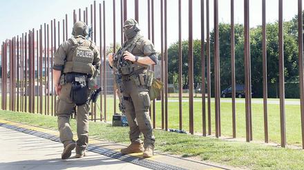 Innere Sicherheit könnte bei Koalitionsverhandlungen ein heikler Punkt werden.